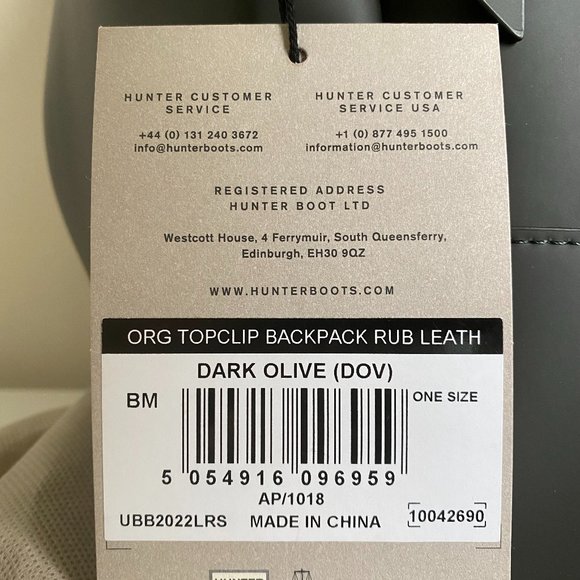 HUNTER BACKPACK - RUBBERIZED LEATHER - Picture 3 of 9